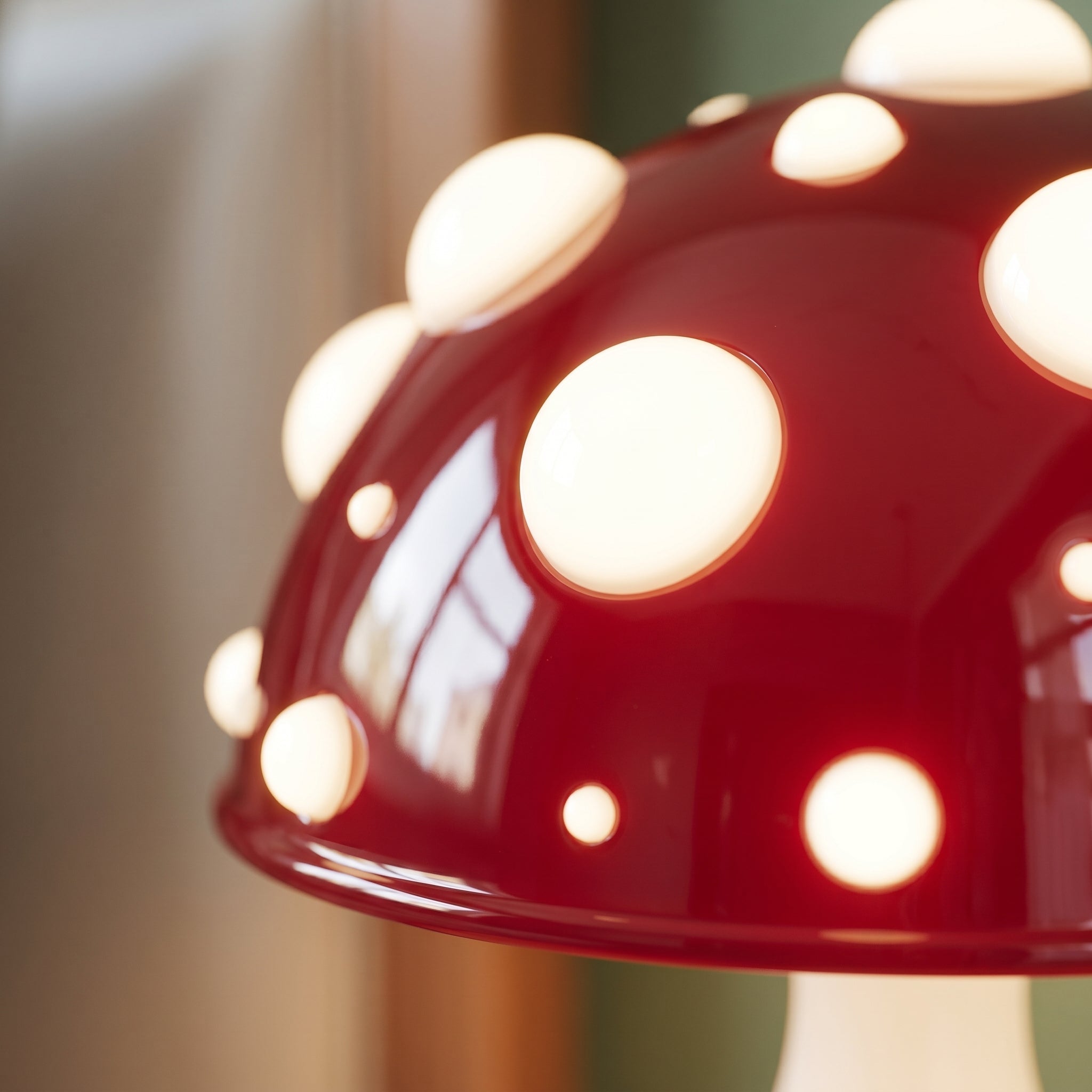 Mushroom LED | Lampa Stołowa LED w Kształcie Grzyba – Designerska Lampka do Sypialni i Salonu