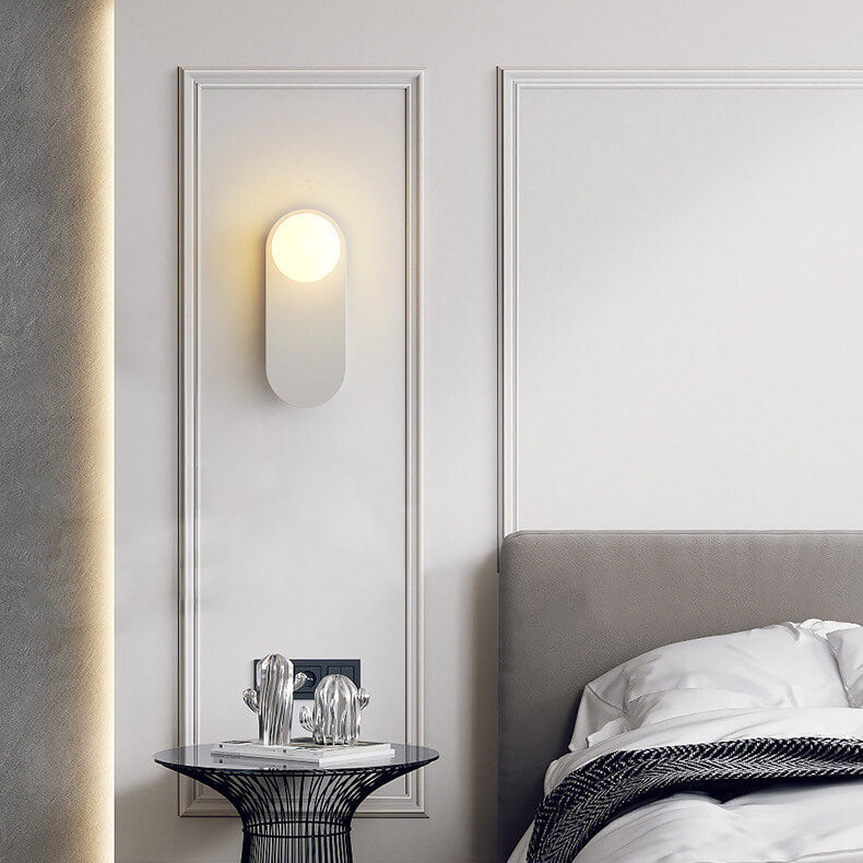 Lumen Collection | Modern Wall Sconce with Glass Diffuser for Soft Ambient Glow