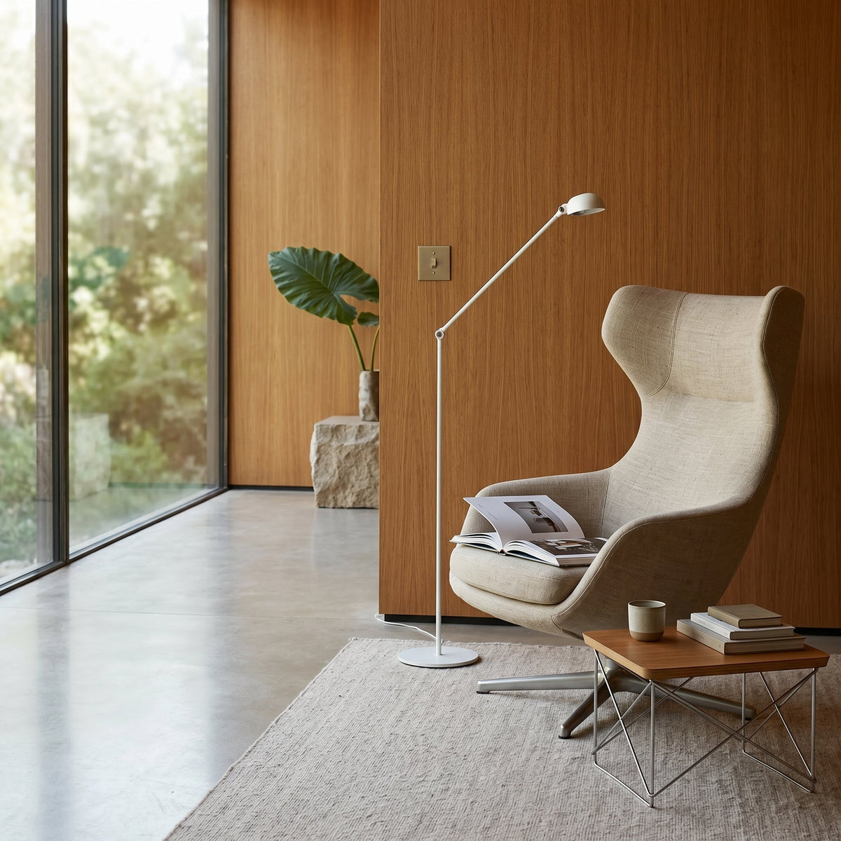 Lumen Daphine | Adjustable Dual-Arm Floor Lamp for Precision Task Lighting