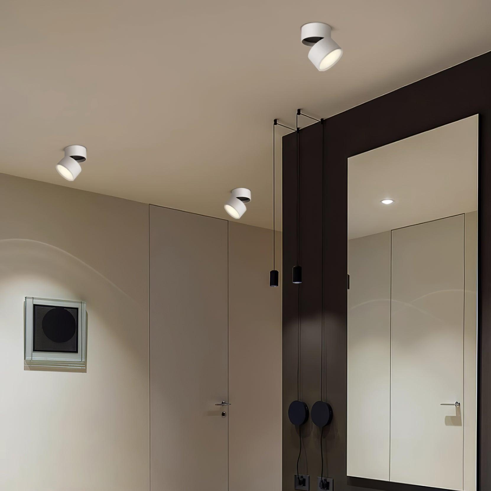 Regulowana lampa sufitowa LuminaCraft LED | Designerskie oświetlenie do salonu, kuchni i przedpokoju