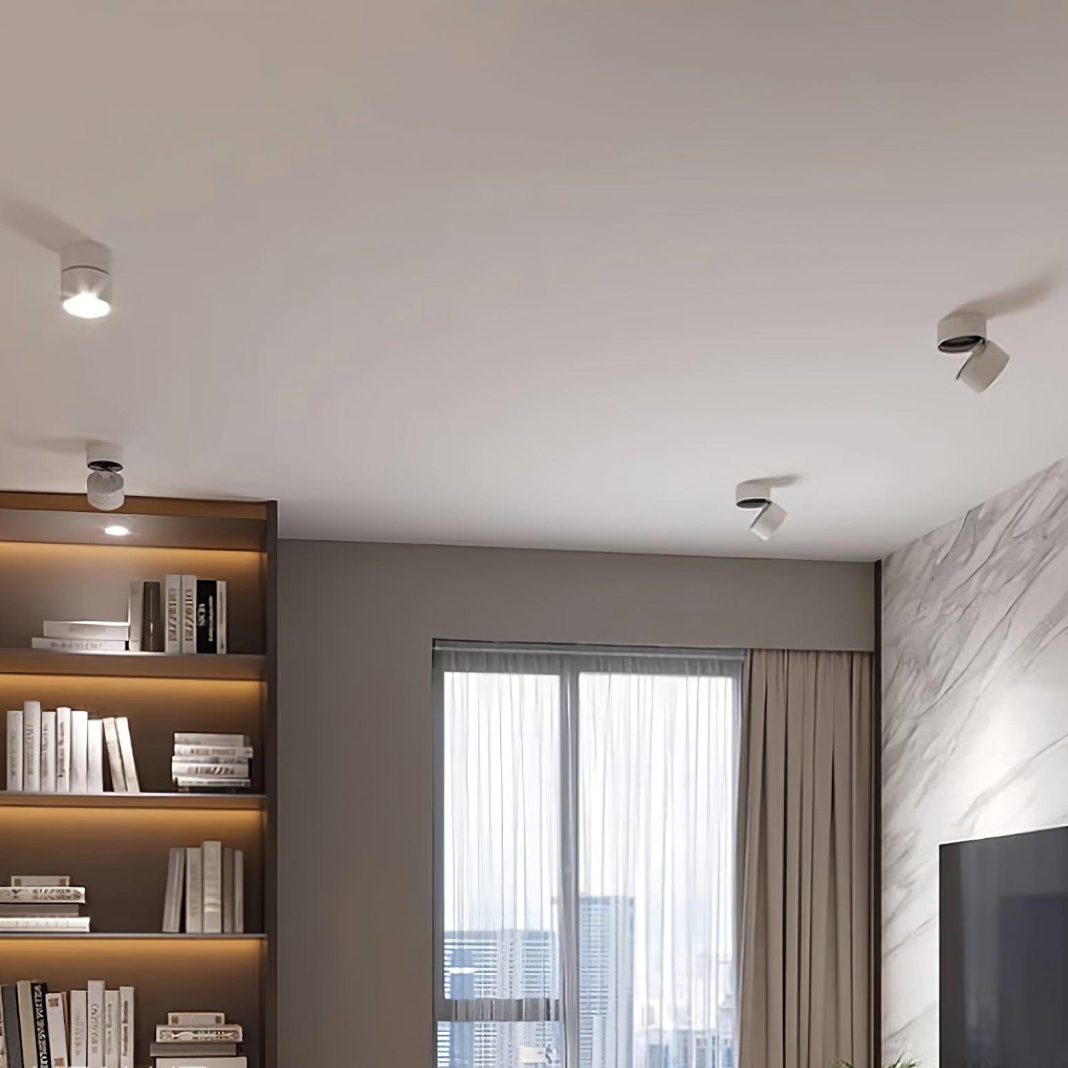 Regulowana lampa sufitowa LuminaCraft LED | Designerskie oświetlenie do salonu, kuchni i przedpokoju