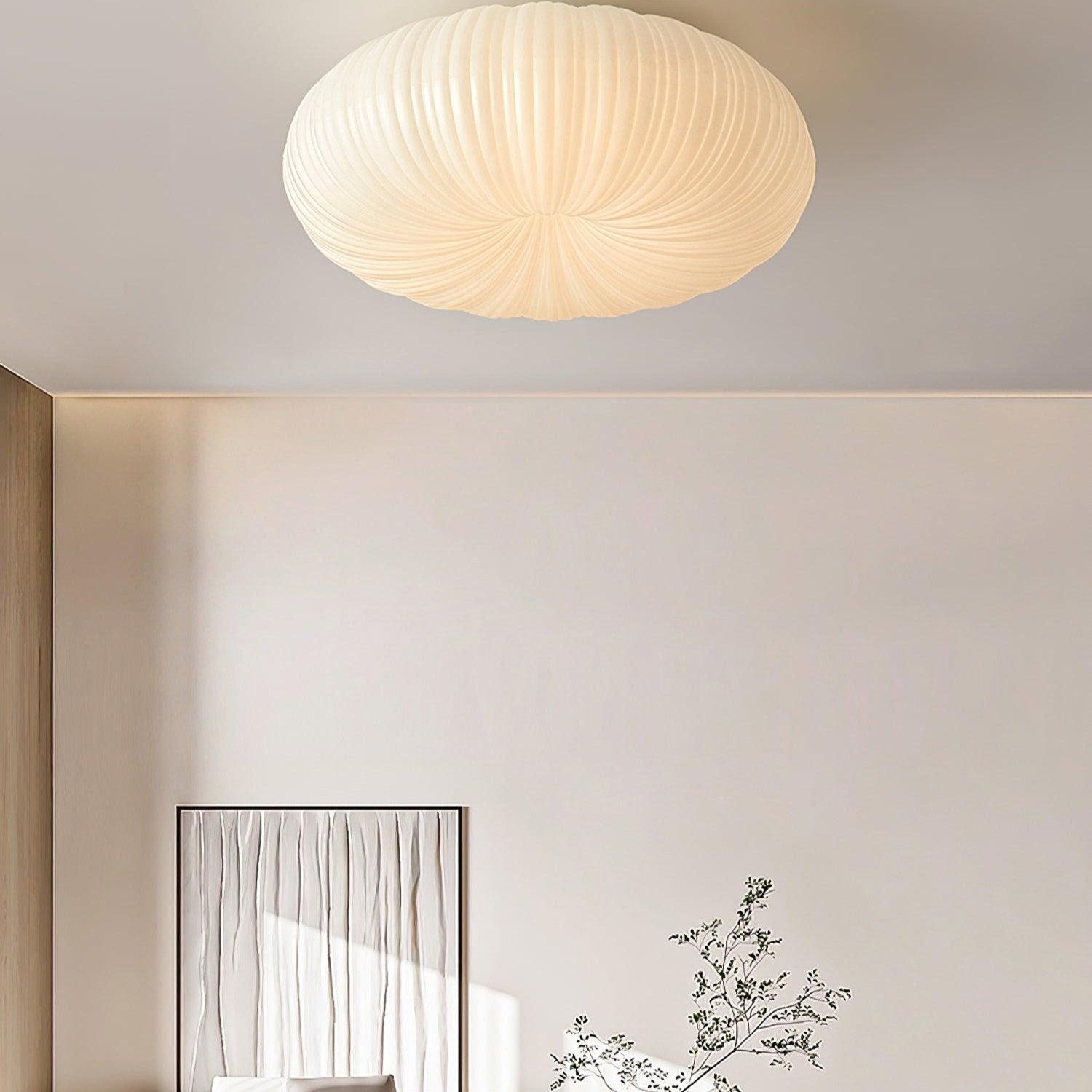 Luminara | Nowoczesna lampa sufitowa LED z pilotem i funkcją ściemniania do salonu i sypialni