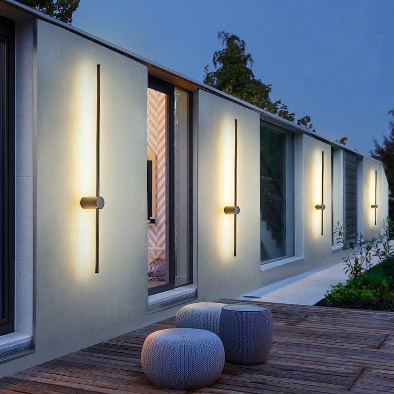 Luminous Line | Solar-Powered Outdoor Pathway Light with Elegant Design