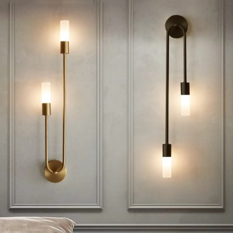 Minimalistyczny Kinkiet Ścienny LED Lux | Regulowana Barwa Światła
