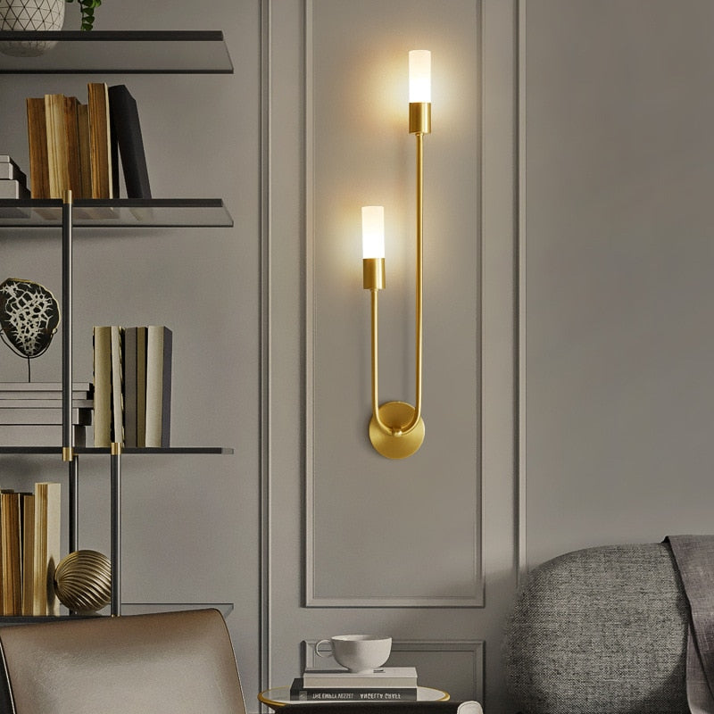 Minimalistyczny Kinkiet Ścienny LED Lux | Regulowana Barwa Światła