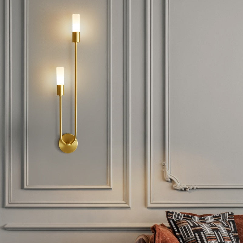 Minimalistyczny Kinkiet Ścienny LED Lux | Regulowana Barwa Światła