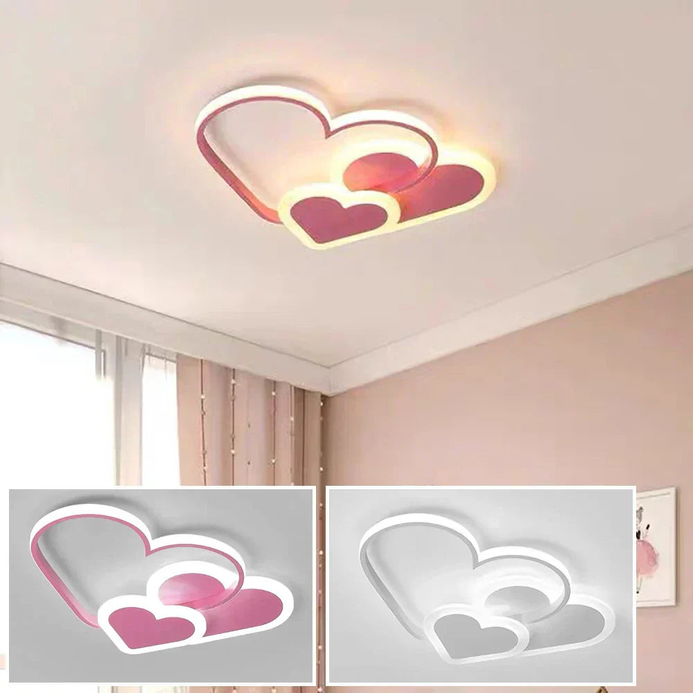 MeadowGlow | Kolorowa lampa sufitowa LED do pokoju dziecięcego z wieloma punktami świetlnymi