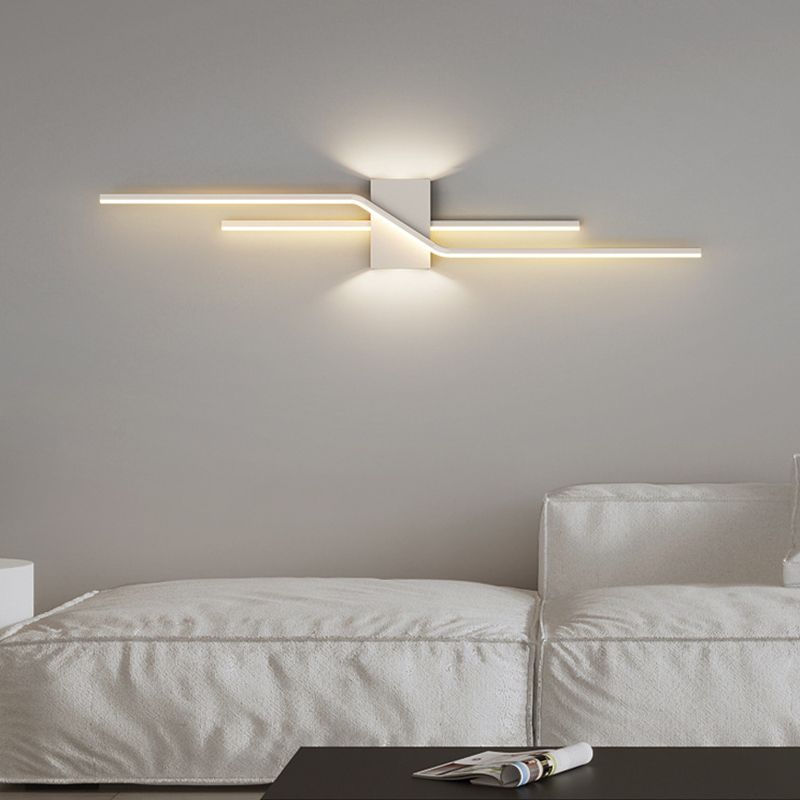 Minimalistyczny Kinkiet Ścienny LED | Liniowa Lampa z Funkcją Ściemniania