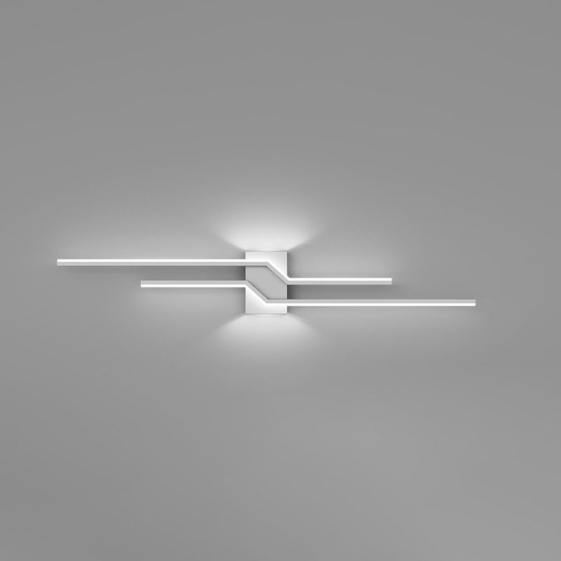 Minimalistyczny Kinkiet Ścienny LED | Liniowa Lampa z Funkcją Ściemniania