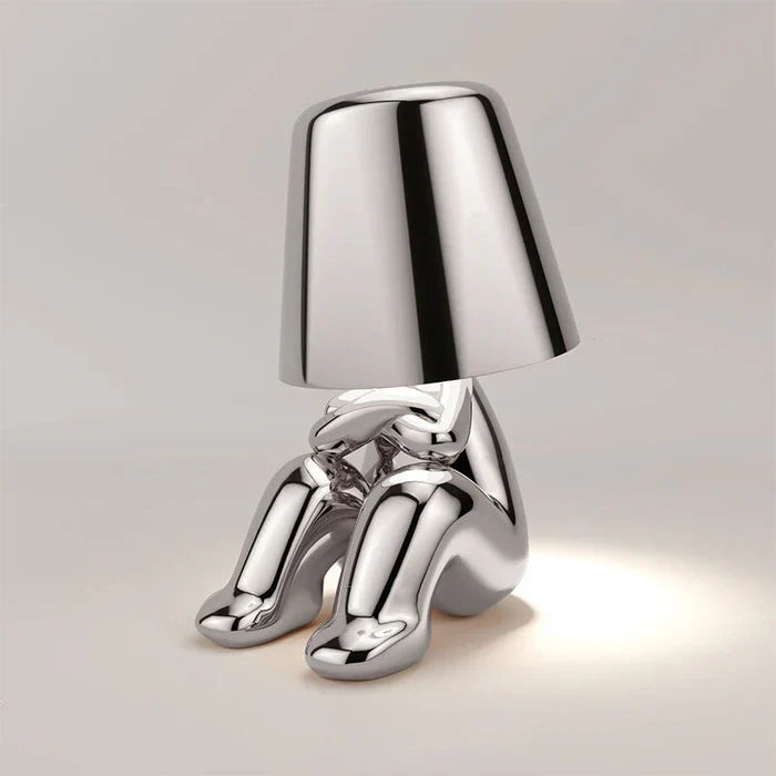 Little Man Lamp | Modern Rechargeable Table Lamp