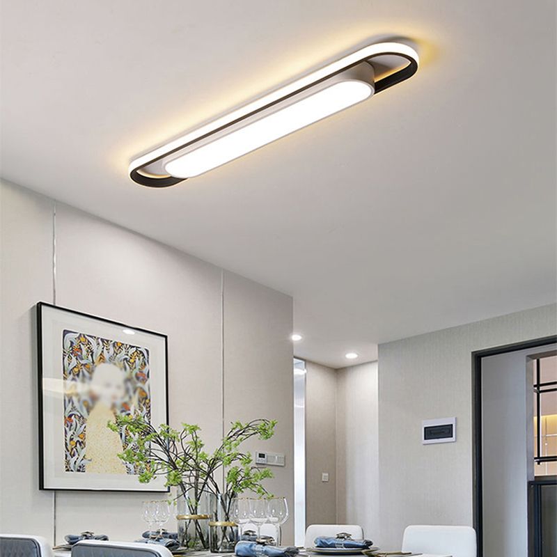 Arisha | Nowoczesna lampa sufitowa LED z funkcją ściemniania do salonu i sypialni