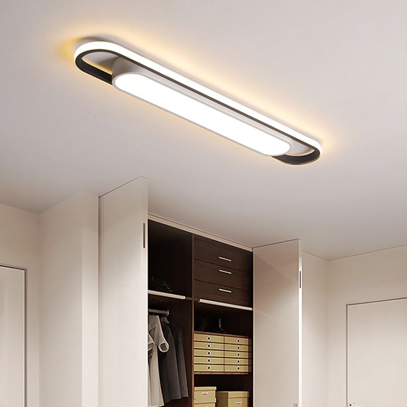 Arisha | Nowoczesna lampa sufitowa LED z funkcją ściemniania do salonu i sypialni