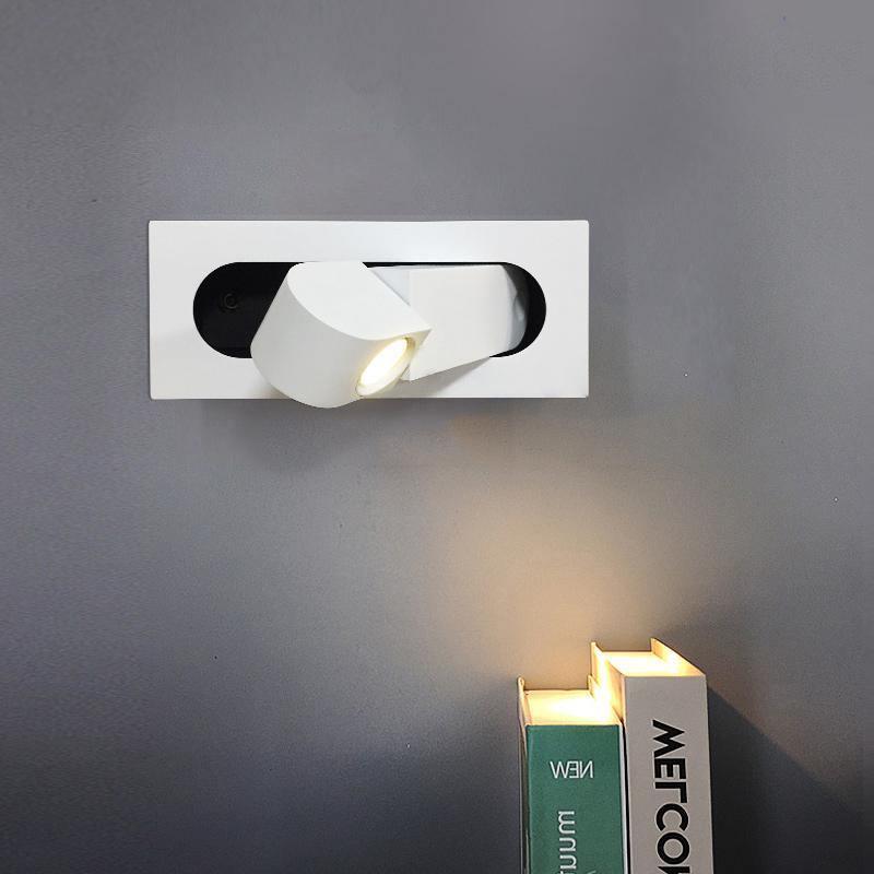Nowoczesna Lampka Nocna LED z Regulowaną Głowicą do Czytania