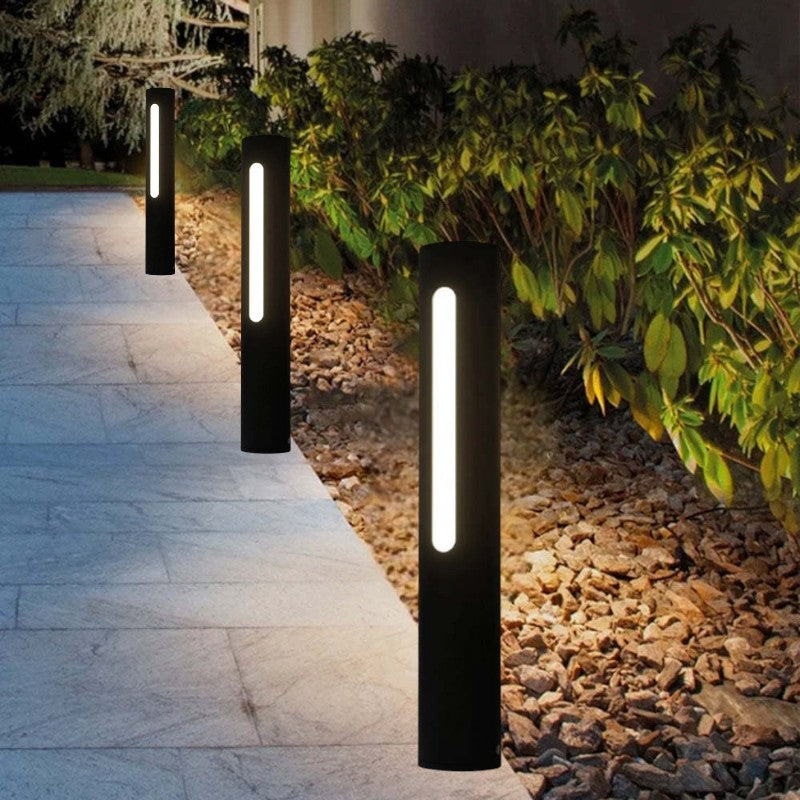 Nowoczesna Zewnętrzna Lampa LED z Metalu i Akrylu do Ochrony Wejścia