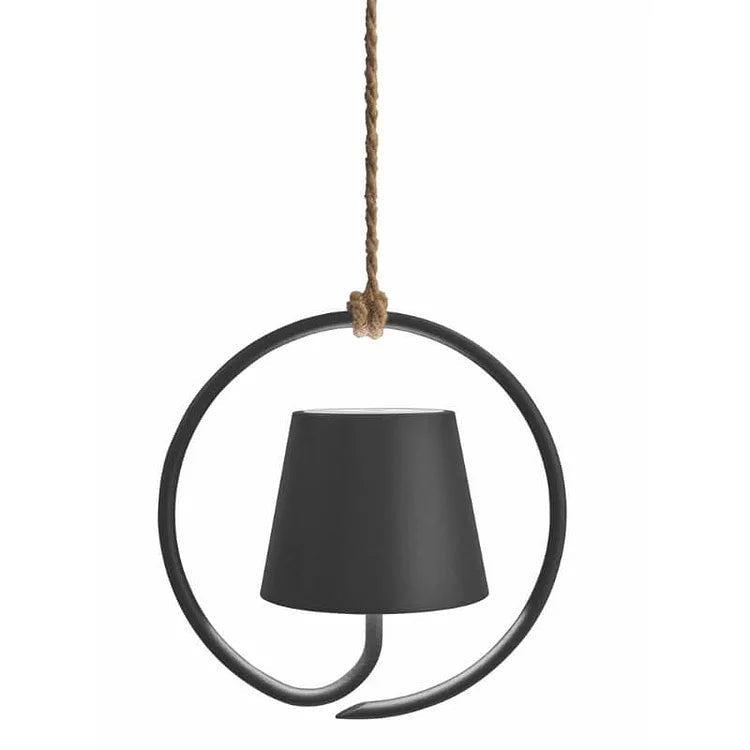 LumiOutdoor | Bezprzewodowa lampa wisząca LED z dotykową regulacją jasności do wnętrz i ogrodu