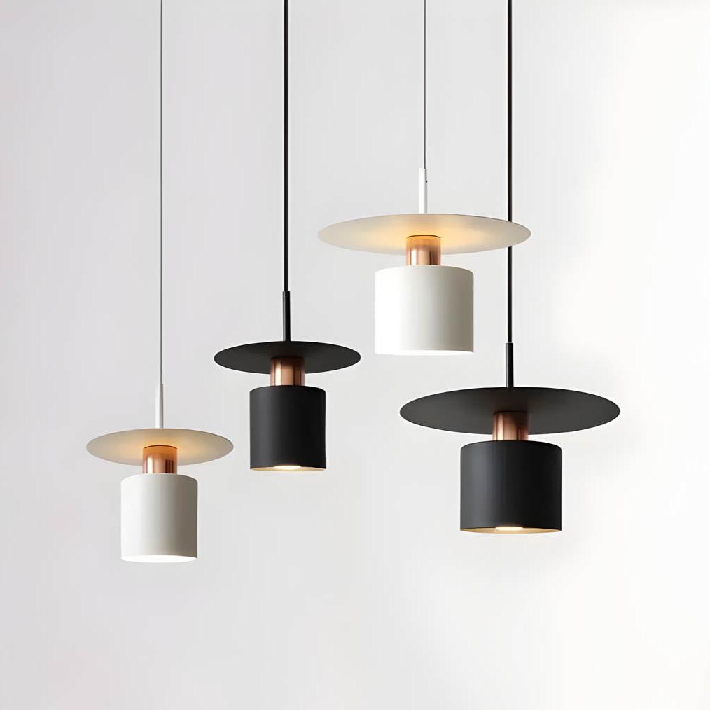 Modern Pendant Light | Black Hanging Light with Adjustable Cable | Elegant Lighting Solution for Kitchen and Dining Spaces