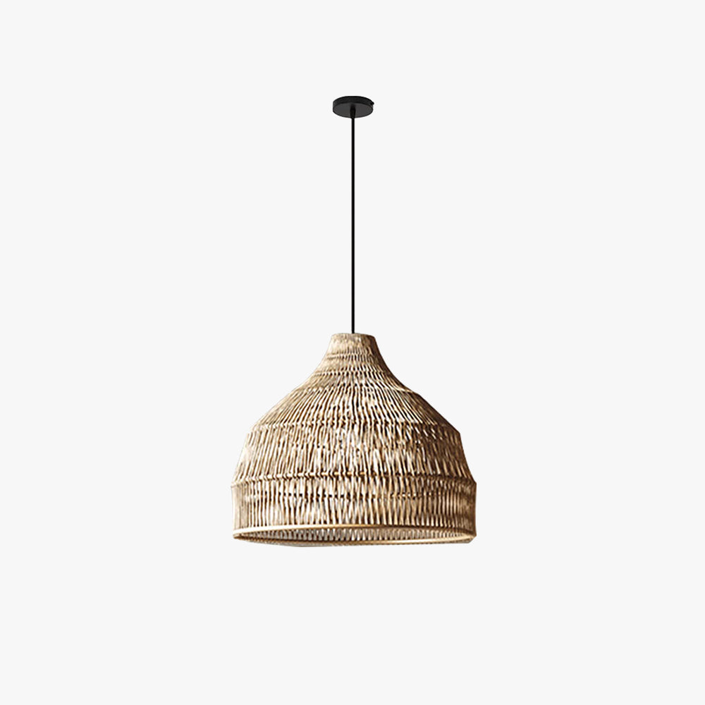 Muto | Przytulna, elegancka lampa wisząca z rattanu do nowoczesnych wnętrz