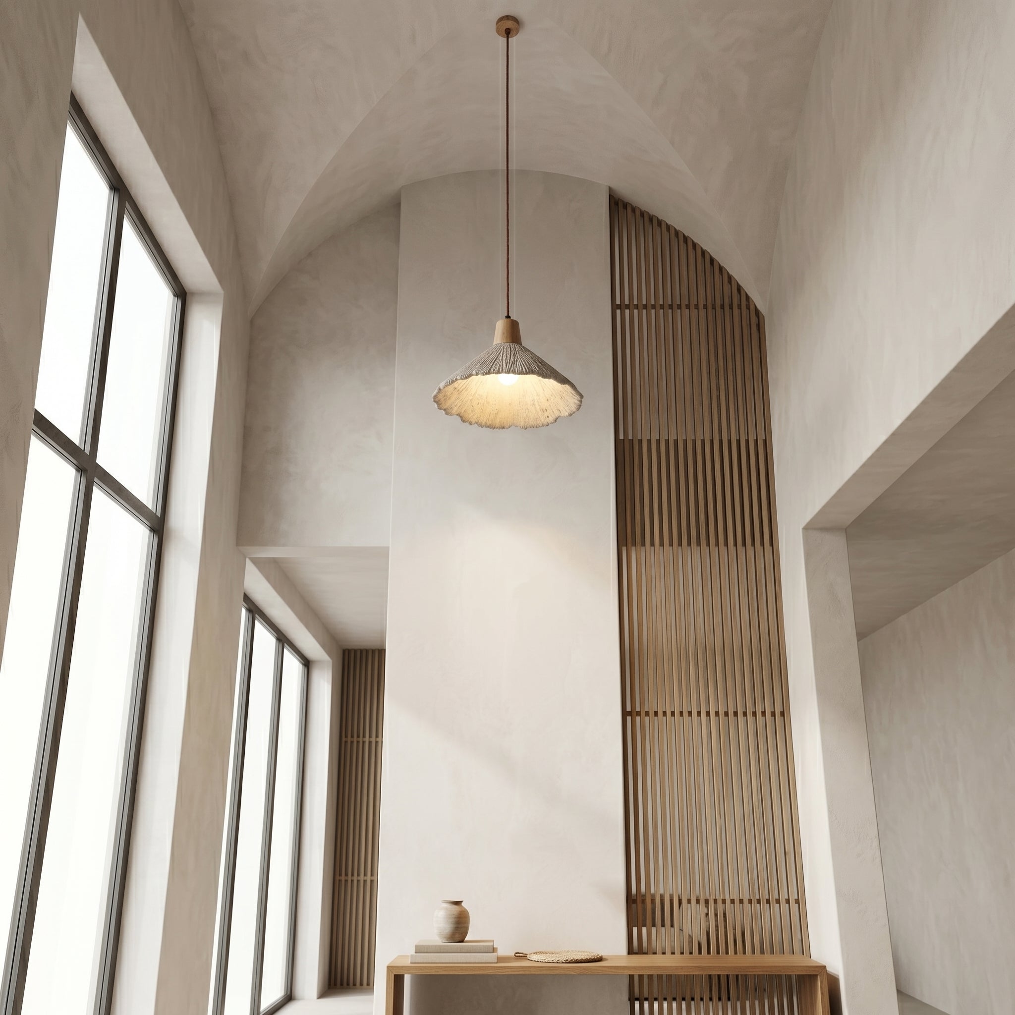 Natural Glow | Przytulna, elegancka lampa wisząca do nowoczesnych wnętrz z regulowaną wysokością