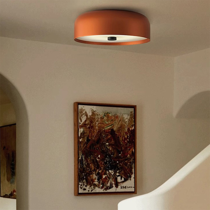 NordicGlow | Minimalistyczna Lampa Sufitowa LED Natynkowa w Skandynawskim Stylu