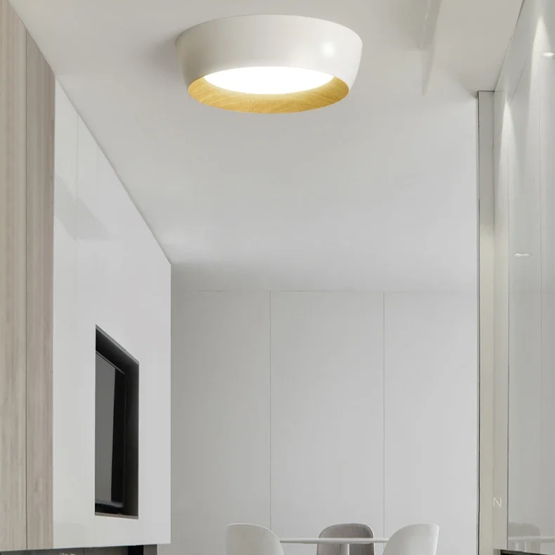 NordicGlow | Stylowa minimalistyczna lampa sufitowa LED typu flush mount