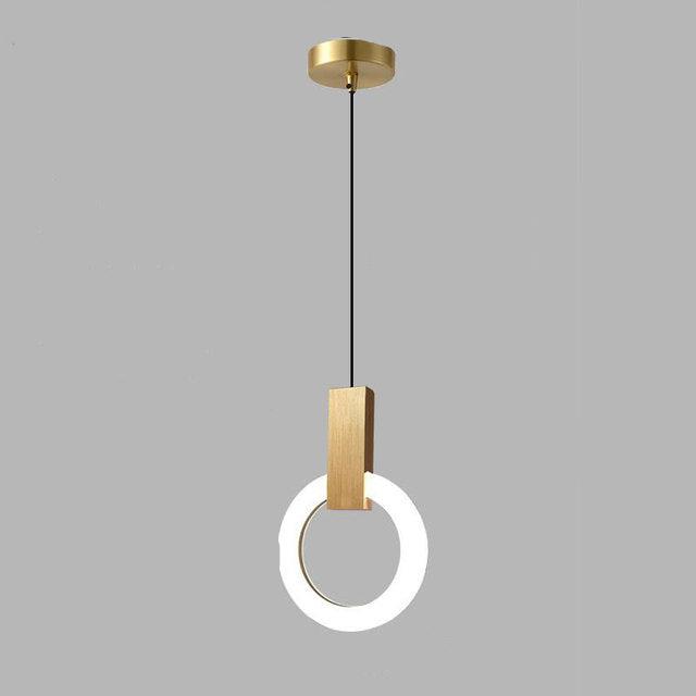 Nordic Elegance | Lampa wisząca LED o minimalistycznym designie | Idealna do nowoczesnych wnętrz