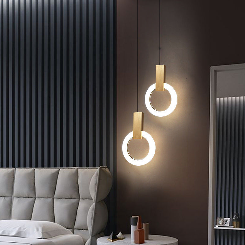 Nordic Elegance | Lampa wisząca LED o minimalistycznym designie | Idealna do nowoczesnych wnętrz