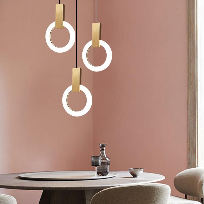Nordic Elegance | Lampa wisząca LED o minimalistycznym designie | Idealna do nowoczesnych wnętrz