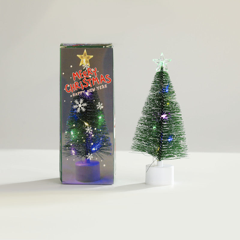 Miniaturowa Choinka LED w Skandynawskim Stylu - Z oświetleniem