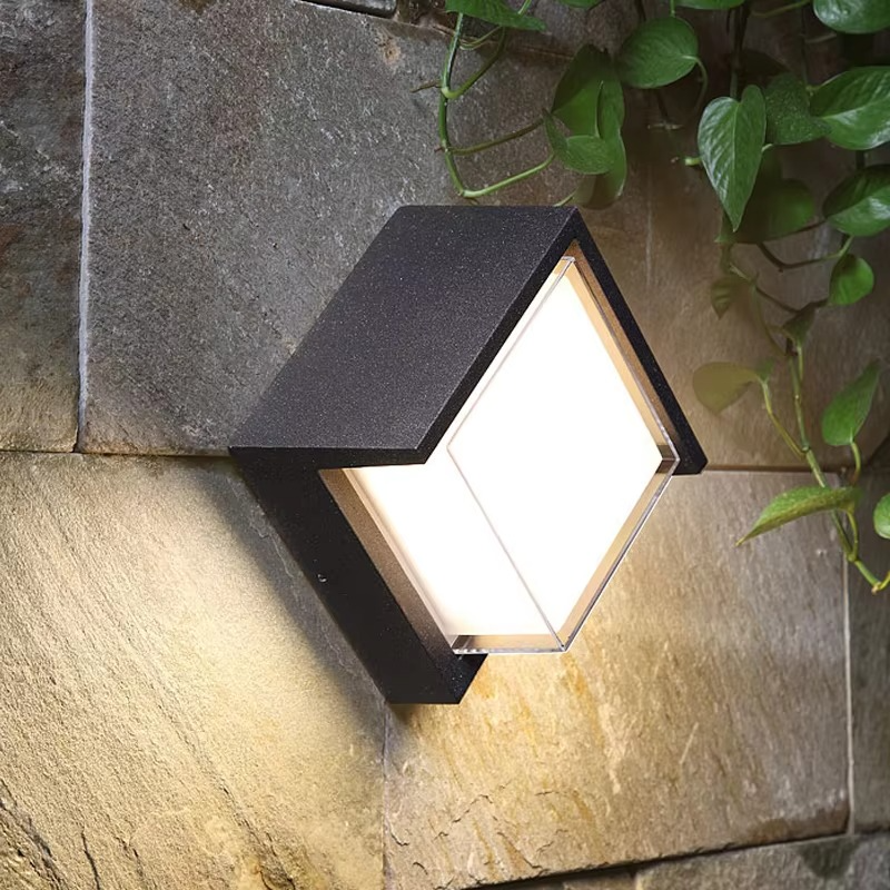 Zewnętrzna Lampa Ścienna LED z Czujnikiem Ruchu, IP65