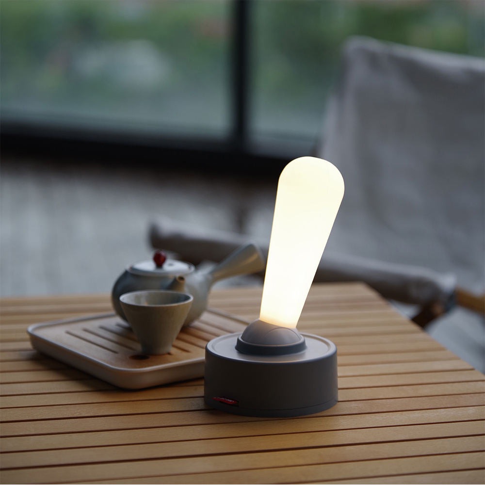 Lampa stołowa Retro Lever Switch | Bezprzewodowa konstrukcja z dwoma poziomami jasności | Uniwersalne oświetlenie na stolik nocny i biurko