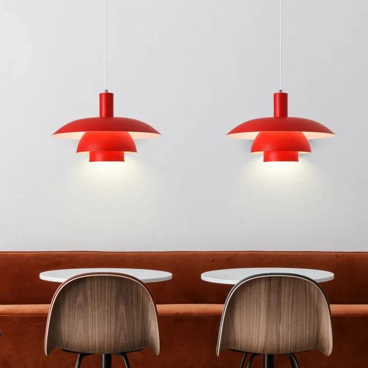 Styl skandynawski | Lampa wisząca w duńskim designie z delikatną poświatą ambientową | Minimalistyczne oświetlenie do eleganckich wnętrz