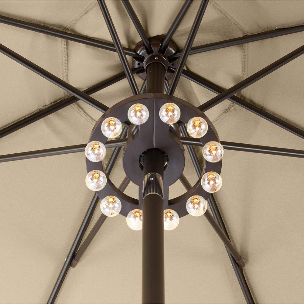 ShineShade | Lampa Ogrodowa LED z Pilotem i Timerem