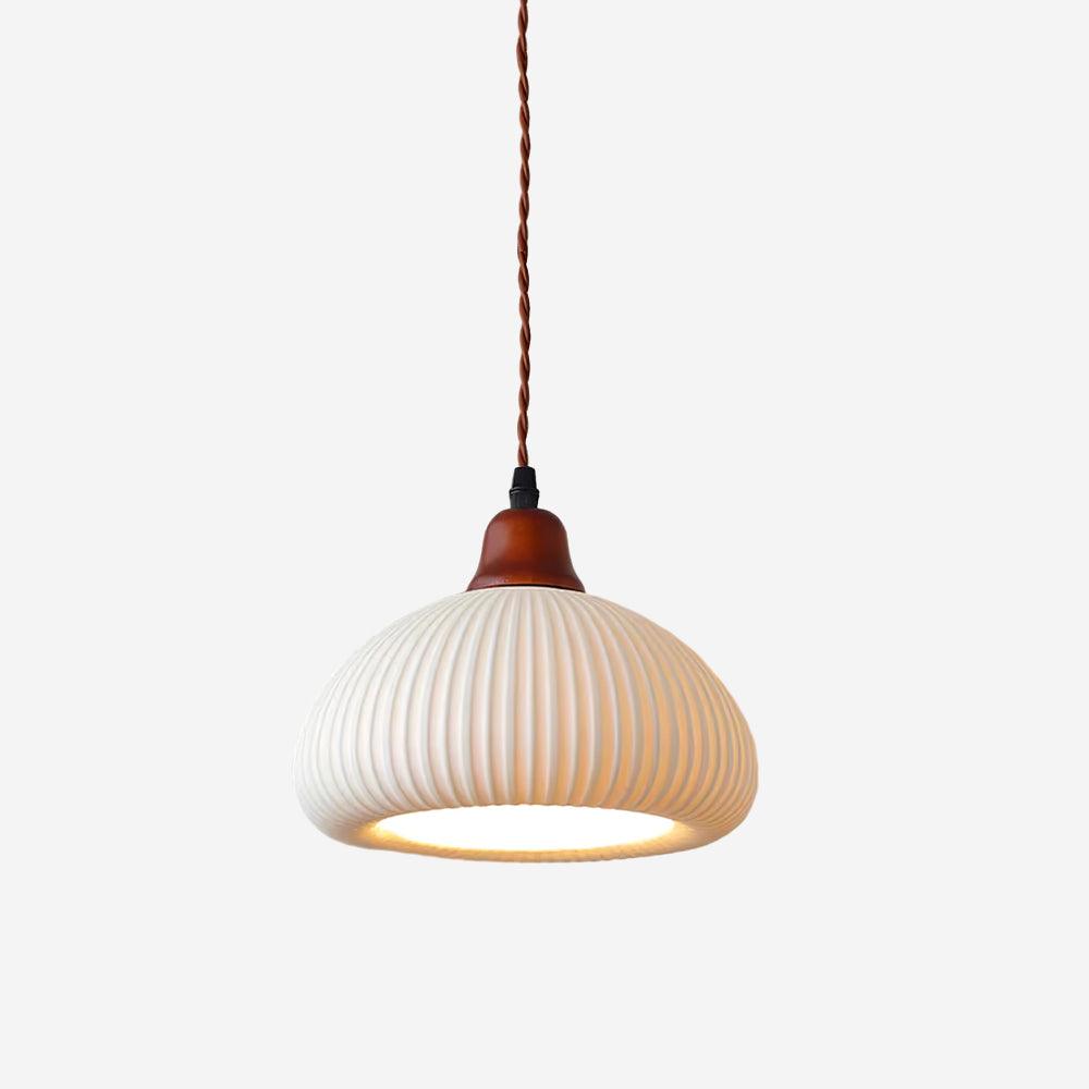 Kolekcja Sidra | Ceramiczna lampa wisząca w naturalnych ziemistych odcieniach | Eleganckie oświetlenie do przytulnych wnętrz
