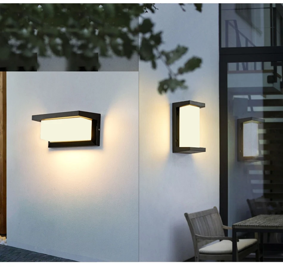 Inteligentne Oświetlenie | Lampa Ścienna z Czujnikiem Ruchu i Technologią LED