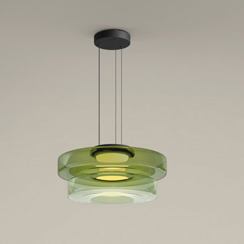 Styl Bauhaus | Lampa Wisząca z Regulowanym Sznurkiem i Szklanym Kloszem | Elegancka Lampa do Salonów i Nad Stół 9