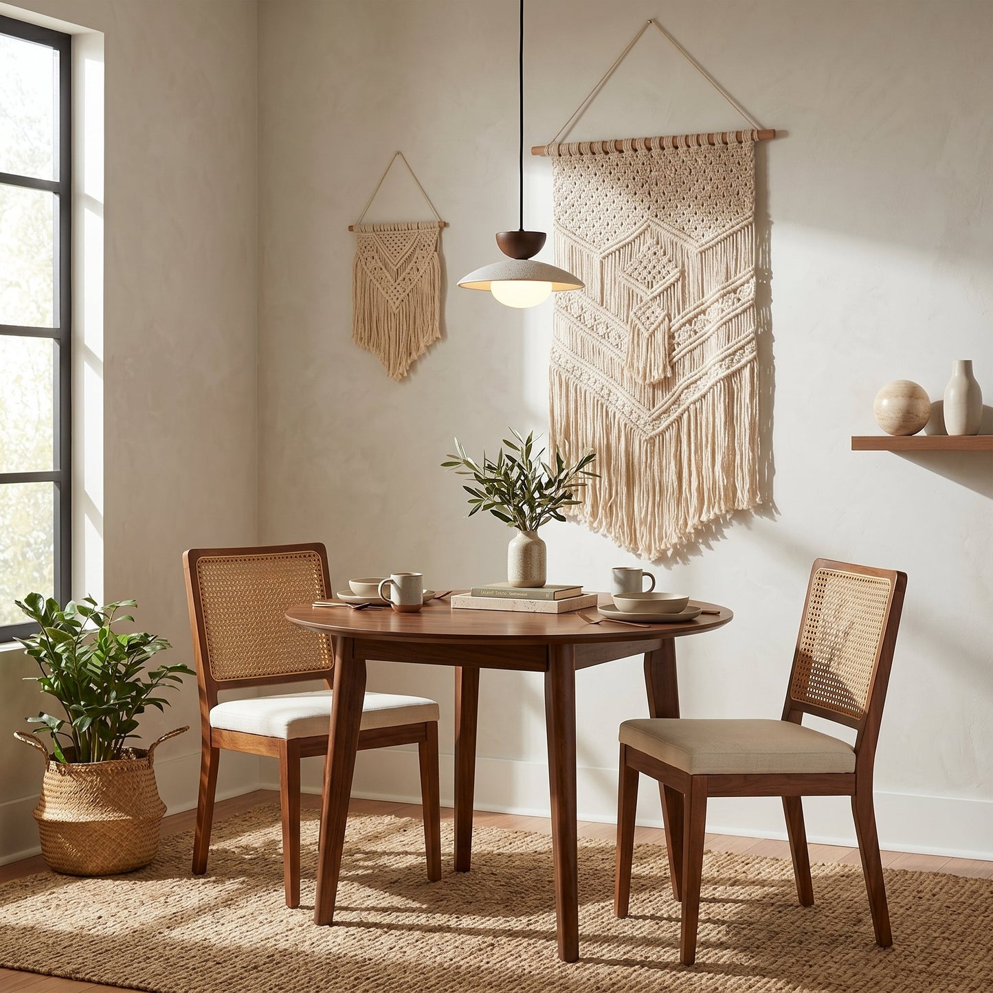 Tia | Lampa wisząca z naturalnego trawertynu z regulowaną wysokością | Wyjątkowy design zapewniający ciepłe oświetlenie ambientowe