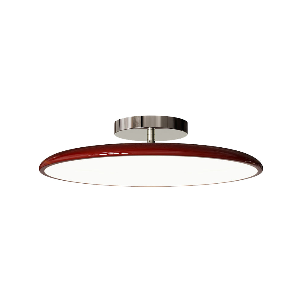 Valentina | Lampa sufitowa typu flush mount z ściemnialnym oświetleniem LED | Elegancki akrylowy klosz zapewniający wszechstronne oświetlenie