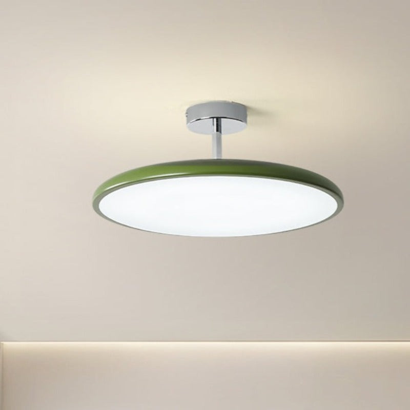 Valentina | Lampa sufitowa typu flush mount z ściemnialnym oświetleniem LED | Elegancki akrylowy klosz zapewniający wszechstronne oświetlenie