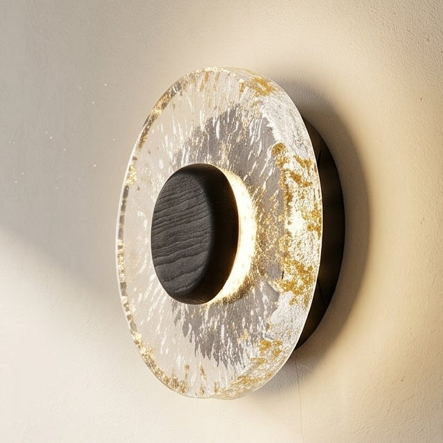 Kolekcja Vedra | Drewniano-szklana lampa ścienna z miękkim, rozproszonym światłem | Minimalistyczny styl nordycki