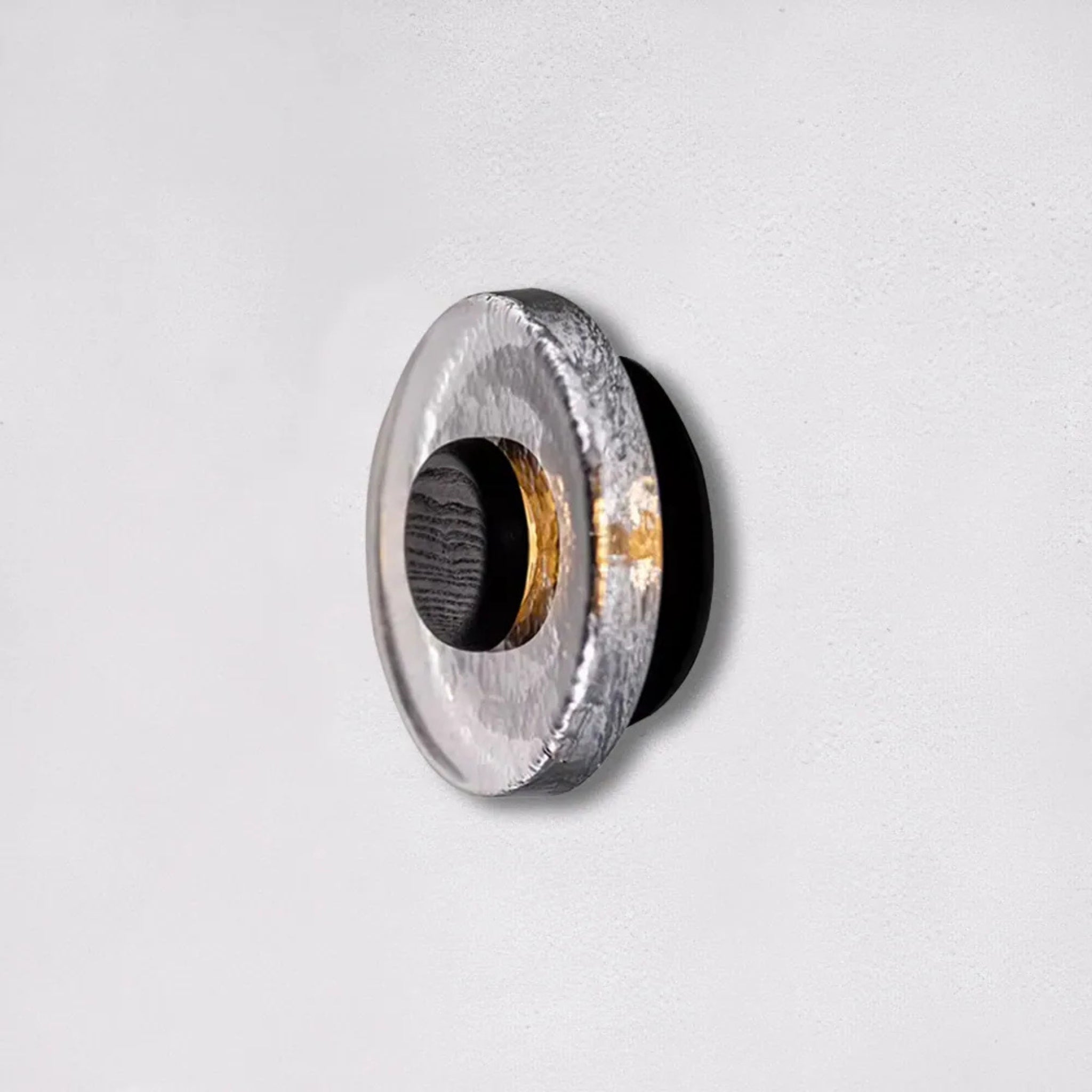 Kolekcja Vedra | Drewniano-szklana lampa ścienna z miękkim, rozproszonym światłem | Minimalistyczny styl nordycki