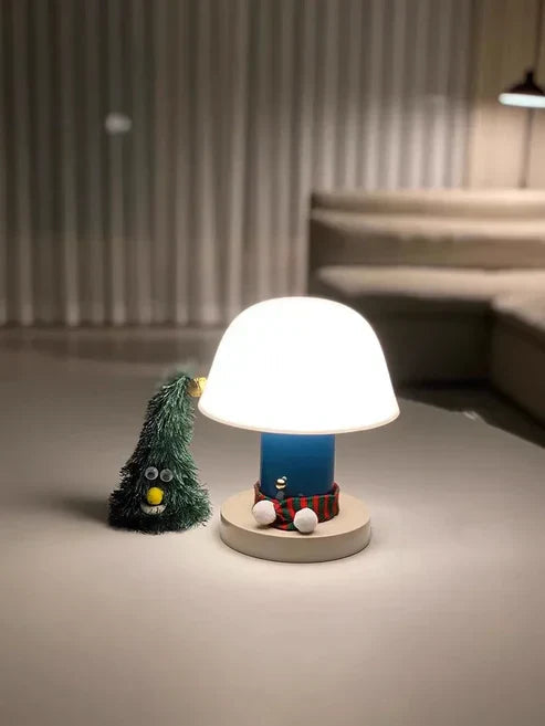 Fantazyjna lampa stołowa Mushroom z oświetleniem LED | Inspirowany naturą design dla przytulnej atmosfery