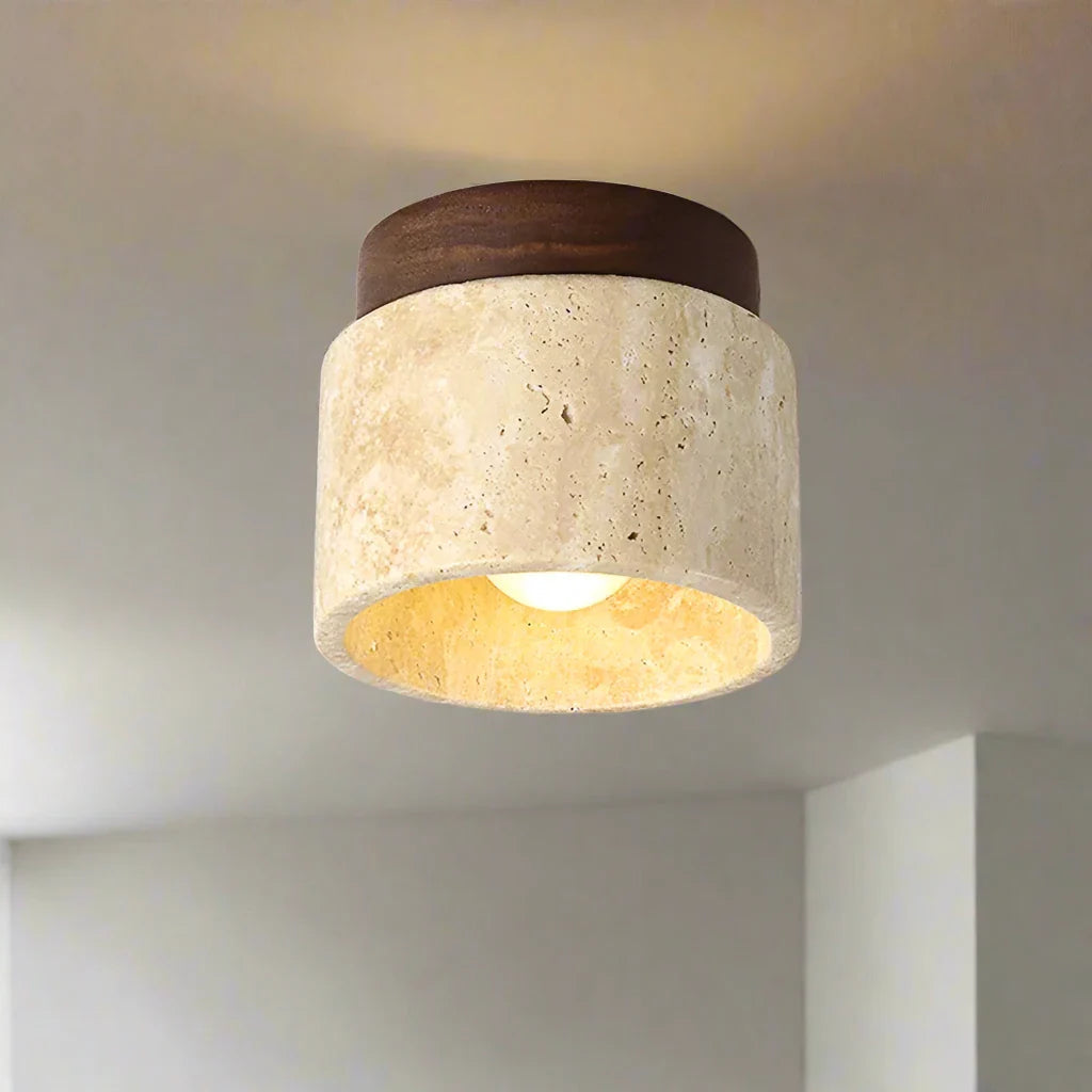 ZenithLight | Elegancka minimalistyczna lampa sufitowa w stylu japońskim