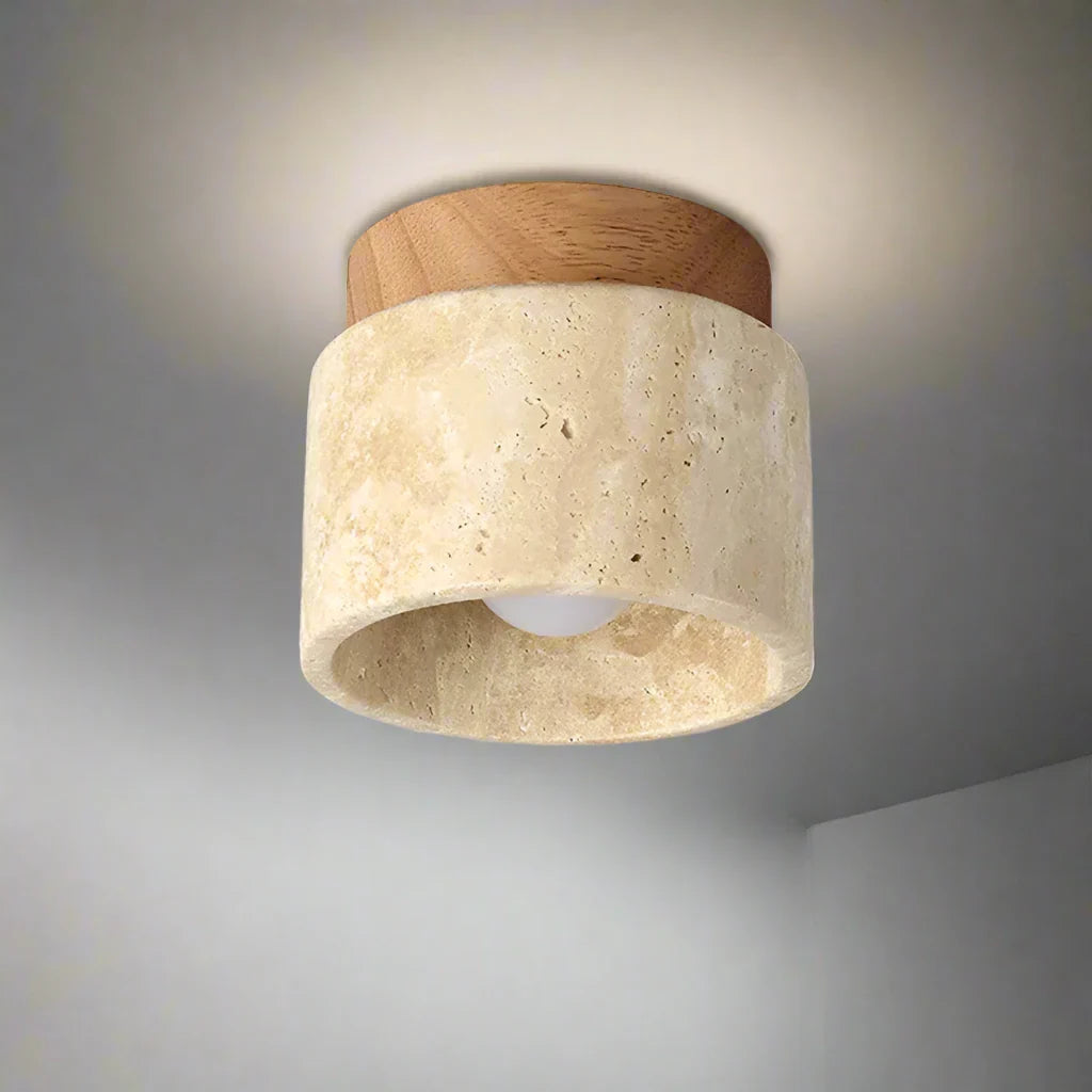 ZenithLight | Elegancka minimalistyczna lampa sufitowa w stylu japońskim