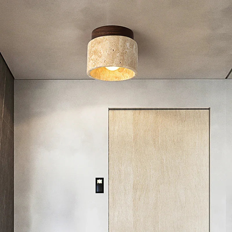 ZenithLight | Elegancka minimalistyczna lampa sufitowa w stylu japońskim