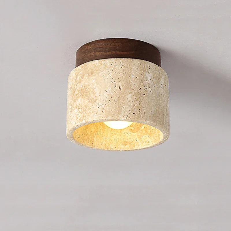 ZenithLight | Elegancka minimalistyczna lampa sufitowa w stylu japońskim