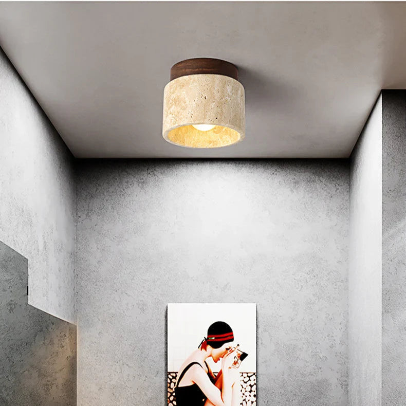 ZenithLight | Elegancka minimalistyczna lampa sufitowa w stylu japońskim